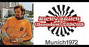 1972 RICKY BRUCH (Sweden) DISCUS Olympics Munich.