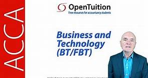 Introduction to the ACCA BT Business and Technology Exam - Syllabus and Exam Structure