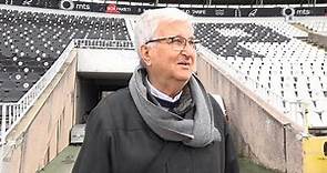 Legendarni fudbaler Mustafa Hasanagić na stadionu FK Partizan!