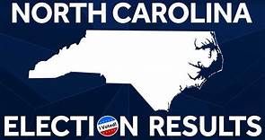 North Carolina election results: primary runoff
