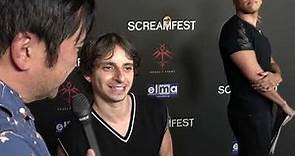 Moises Arias Carpet Interview at Screamfest 2023 for Divinity