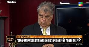 Luis Ventura: "Me ofrecieron un video prohibido de Flor Peña"