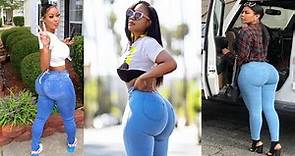 Beautiful and Curvy Black Women IN Jeans part 2