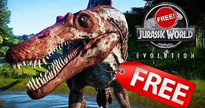 Jurassic World Evolution for FREE | 100% discount