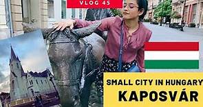 Small city in Hungary | Visit to Kaposvár, Hungary | walk tour city centre