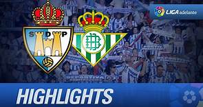 Resumen de SD Ponferradina (4-1) Real Betis - HD