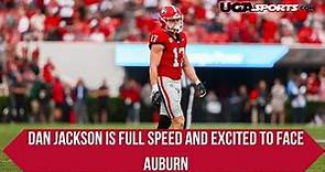 Dan Jackson is full speed and excited to face Auburn