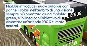 FlixBus lancia in Italia i primi autobus a pannelli solari