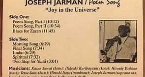 Joseph Jarman - Poem Song (Joy In The Universe)