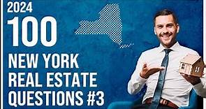 New York Real Estate Exam 3 2024 (100 Questions with Explained Answers)