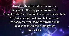 Jennifer Lopez - I'm Glad, Lyrics In Video