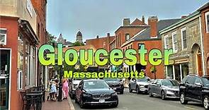 🇺🇸 Gloucester, an authentic New England Fishing Town | Massachusetts | Walking Tour with Captions