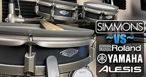 Simmons vs Everybody! Is Simmons just as good as Roland, Yamaha and Alesis?