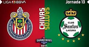 Resumen y Goles | Guadalajara vs Santos | Liga BBVA MX - Guard1anes 2021 - Jornada 13