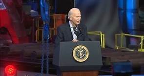 President Joe Biden addresses Colorado's economy, Lauren Boebert in speech