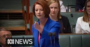 Julia Gillard's 'misogyny speech' in full (2012) | ABC News