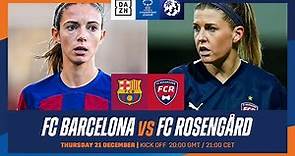 FC Barcelona vs. FC Rosengård | UEFA Women's Champions League 2023-24 Matchday 4 Full Match