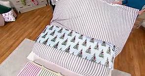 Berkshire Blanket Micro Flannel Printed Sheets on QVC