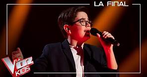 Rubén Franco canta 'Qué no daría yo' | Final | La Voz Kids Antena 3 2023