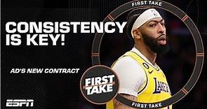 Is Anthony Davis GOING TO BE CONSISTENT enough to earn the $62M a year?! | First Take