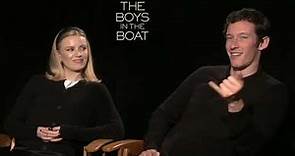 Hadley Robinson & Callum Turner: THE BOYS IN THE BOAT