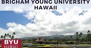 Driving Around the Brigham Young University Hawaii Campus in Laie, HI