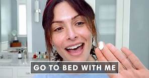 How Sex/Life's Sarah Shahi Balances Skincare and Motherhood | Go To Bed With Me | Harper's BAZAAR