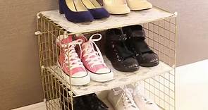 #生活技巧「簡單鐵網」居然有這個每天都會需要的大功用！DIY鞋架