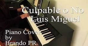 Culpable o No - Luis Miguel | Cover Piano Instrumental