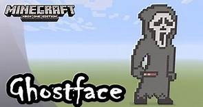 Minecraft: Pixel Art Tutorial and Showcase: Ghostface (Scream)