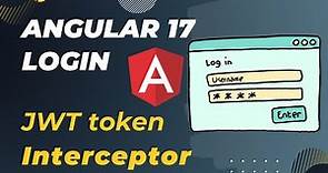 Angular 17 Login with JWT token | With API | Angular Interceptor