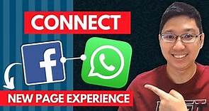 How to Connect Facebook Page to WhatsApp [New Page Experience]