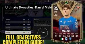 How To Complete ULTIMATE DYNASTIES: DANIEL MALDINI Objectives | FC 24 Ultimate Team!