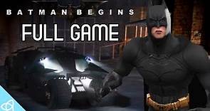 Batman Begins - Full Game Longplay Walkthrough [PS2, Xbox, GameCube]
