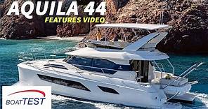 Aquila 44 (2018) - Features Video by BoatTEST.com