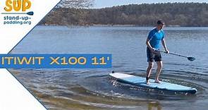 Decathlon Itiwit x100 11" // Stand Up Paddle Board for Beginners // SUP Board Review