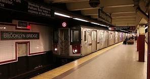 The New York City Subway in Manhattan