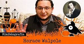 Minibiografia Horace Walpole - Corvooks