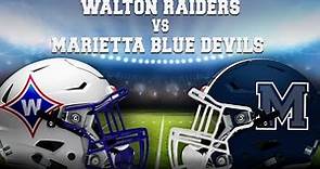 Walton Raiders Football 2023 vs Marietta Blue Devils