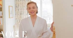 Chloë Grace Moretz Gets Ready for the Louis Vuitton Show in Paris | Vogue