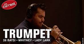 Three performances featuring trumpet at The Current (in honor of Louis Armstrong)