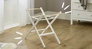Assembling The Compact Moses Basket Folding Stand | How to series | Clair de Lune UK #howto