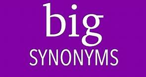 22 Other Ways To Say BIG in English | English SYNONYMS | BIG Synonyms in English