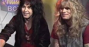 W.A.S.P.-Blackie Lawless & Chris Holmes interview for 'Music Box' 1985