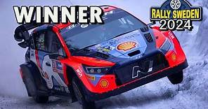 Rally Sweden 2024 Winner | Esapekka Lappi