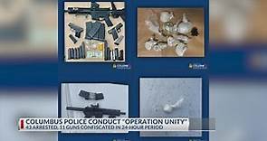 Over 40 arrested in central Ohio during ‘Operation Unity’ drug crackdown