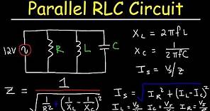 Parallel RLC Circuit Example Problem