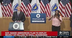 Governor Baker Announces Advancement of $774 Million Recovery Plan For Massachusetts