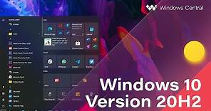 Windows 10 October 2020 Update – Official Release Demo (Version 20H2)