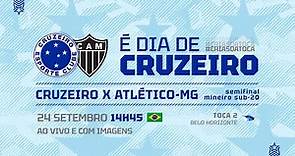 AO VIVO E COM IMAGENS | Cruzeiro x Atlético-MG | Semifinal do Campeonato Mineiro Sub 20